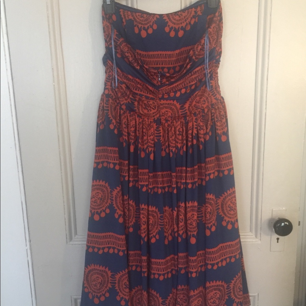 Anthropologie Strapless classic dress - Picture 4 of 8